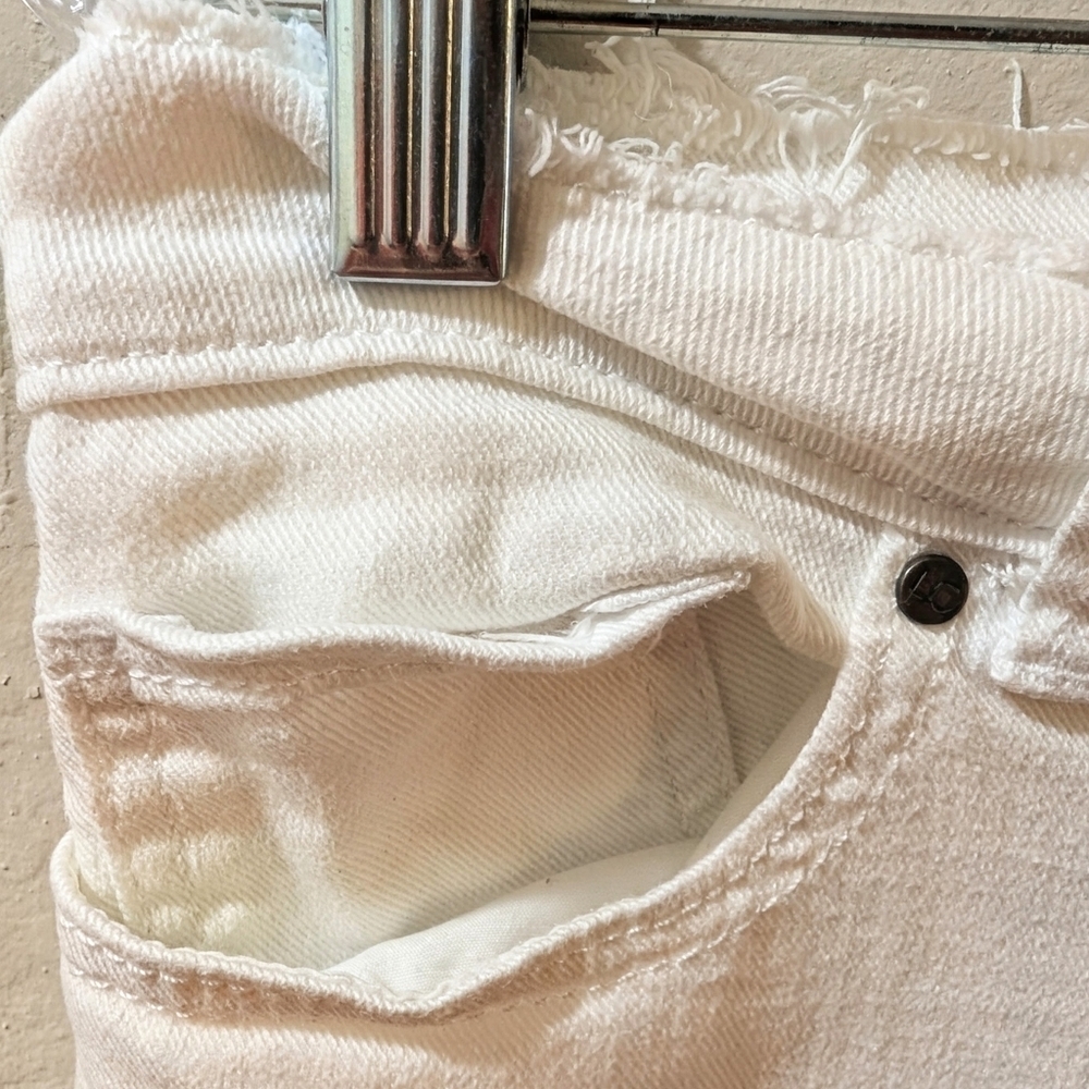LC Lauren Conrad Women's Cream Skinny Jeans Size 8 - Picture 3 of 7